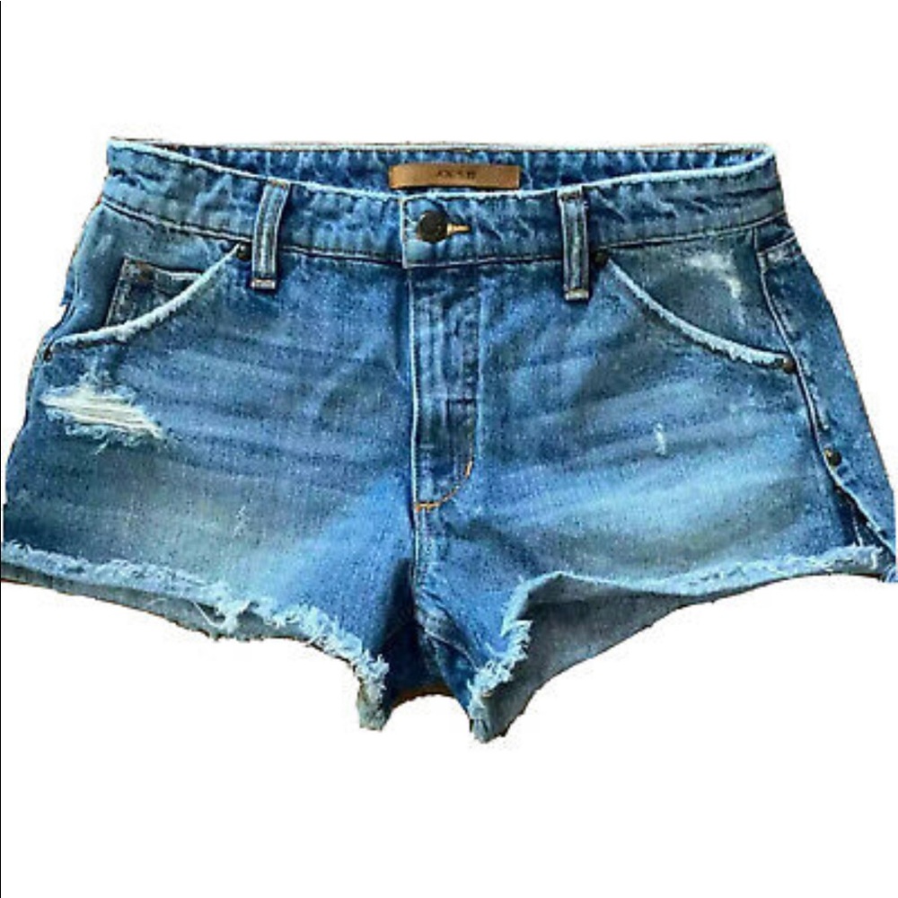 Joe’s jeans waistland distressed jean shorts